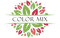 logotipo de mezcla de colores 