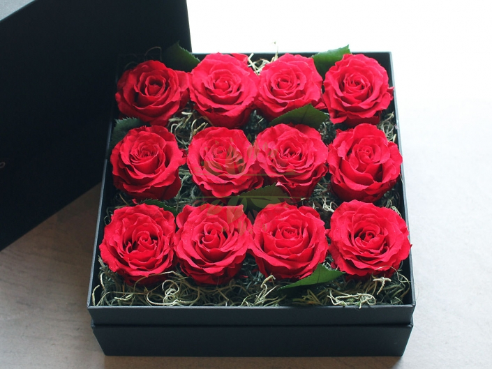 Regalo Rose Flower Packaging Box Lujo Tamaño personalizado