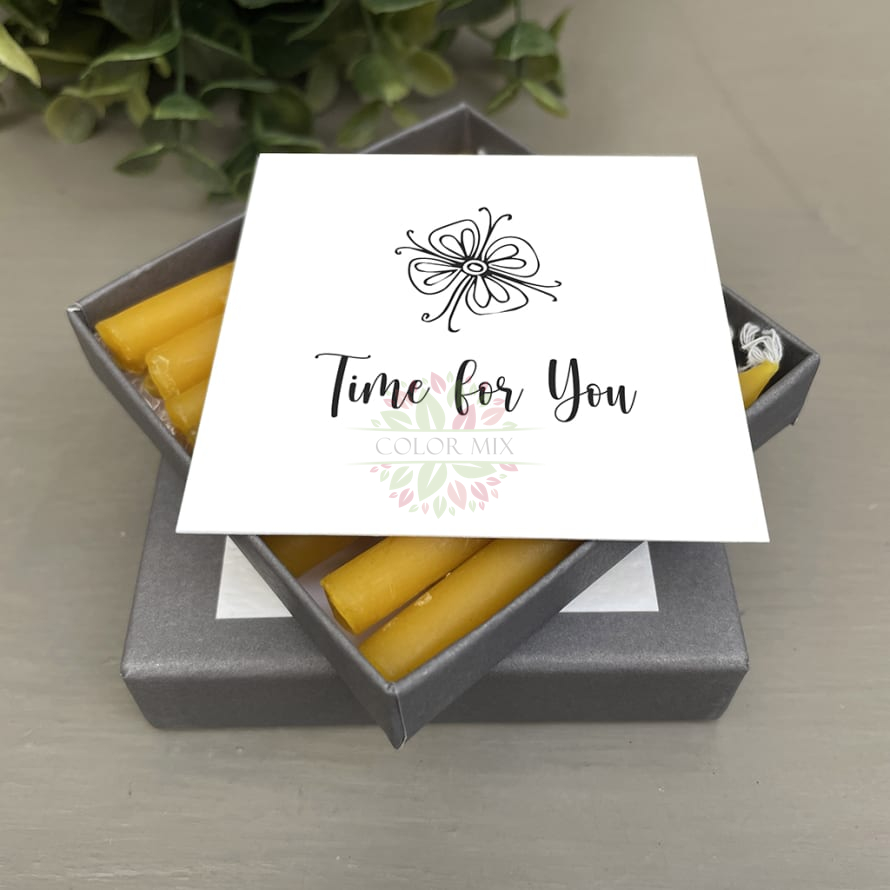 Caja de embalaje de velas personalizadas con logotipo