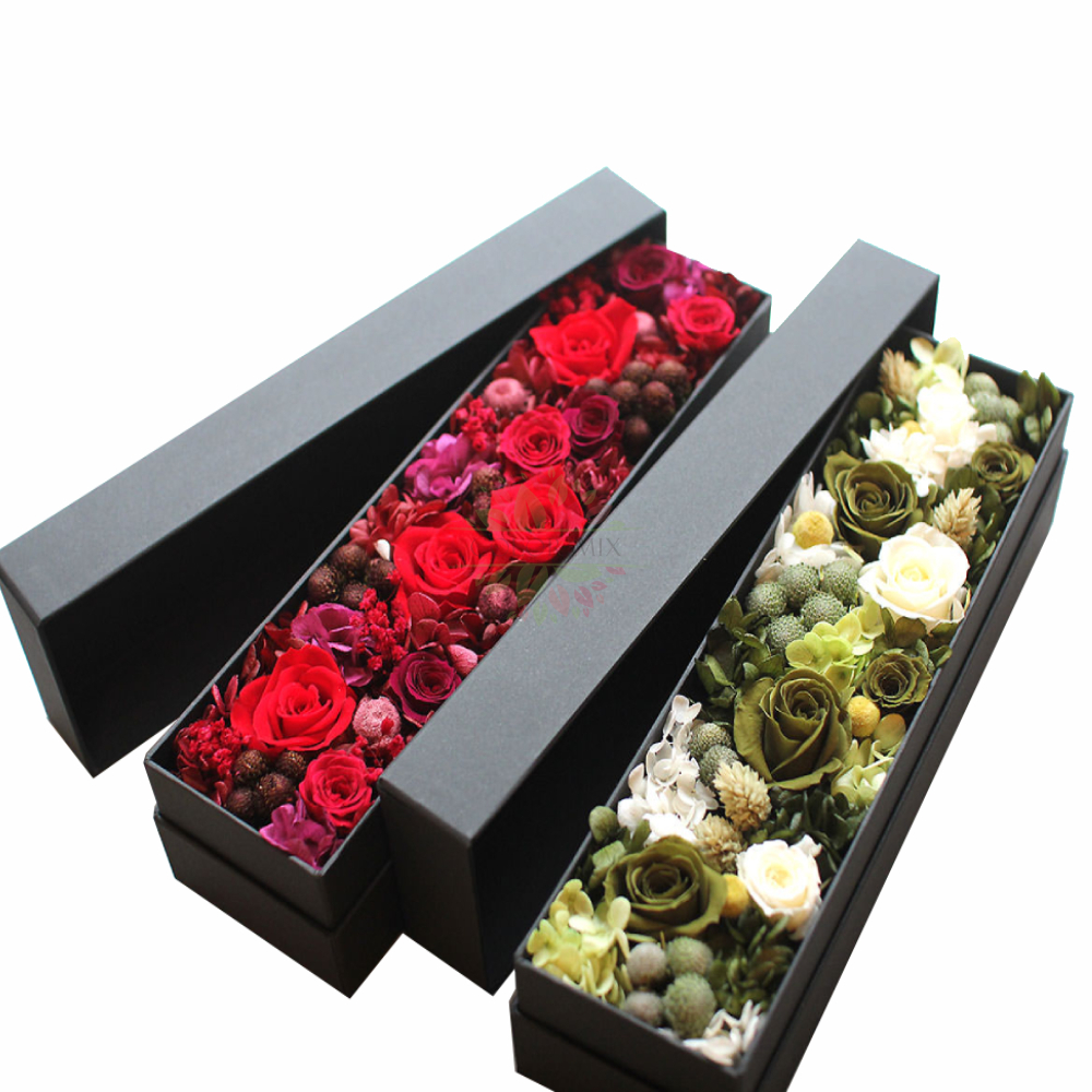 Regalo Rose Flower Packaging Box Lujo Tamaño personalizado